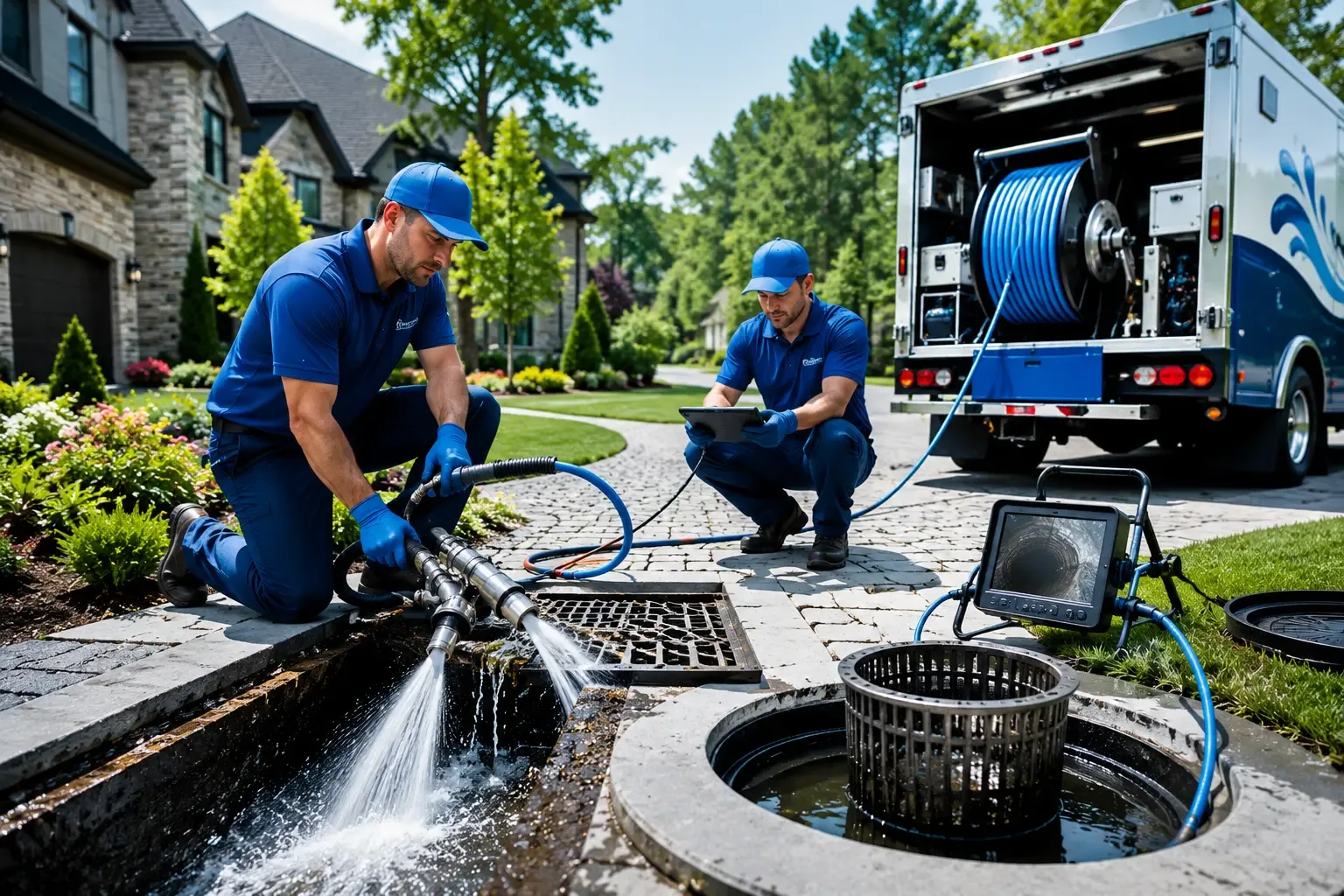 Local outdoor drain cleaning professionals in Langston, OK